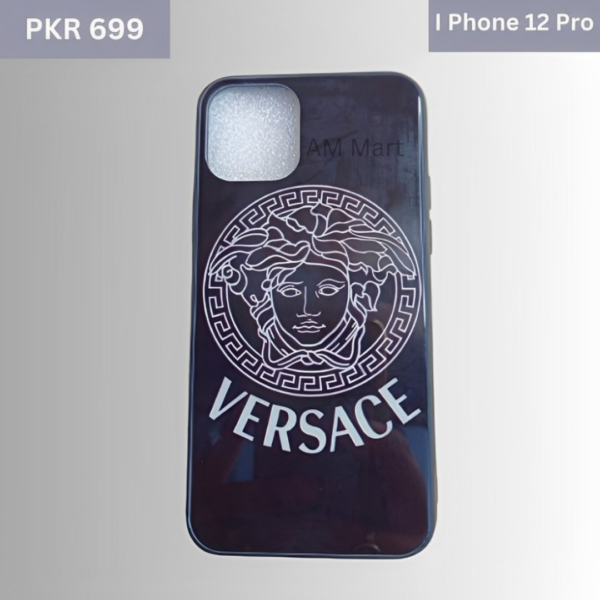 iPhone 12 Pro Case VERSACE Logo Premium Quality Case