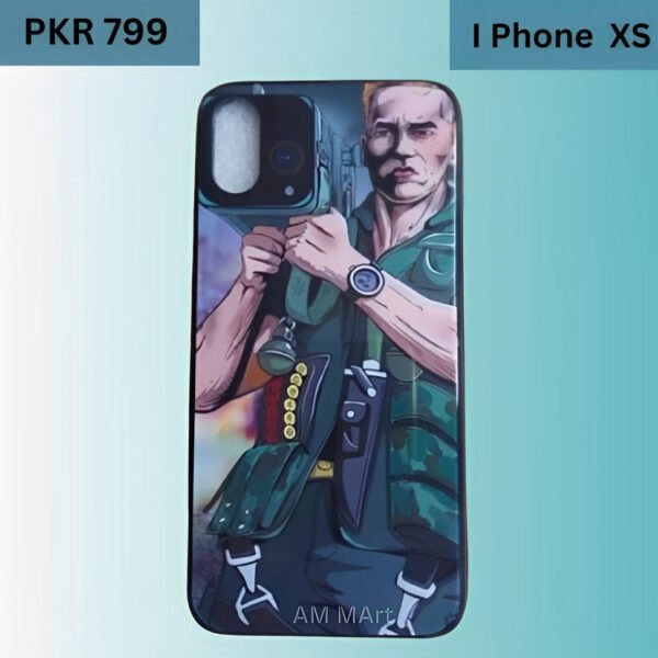 Arnold Schwarzenegger With Rocket Launcher IPhone XS Case