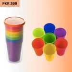 Colorful Plastic Glass