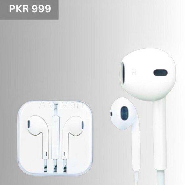 Box Pack Earphones Stereo Sound High Quality