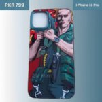 iPhone 11 Pro Case Arnold Schwarzenegger With Rocket Launcher